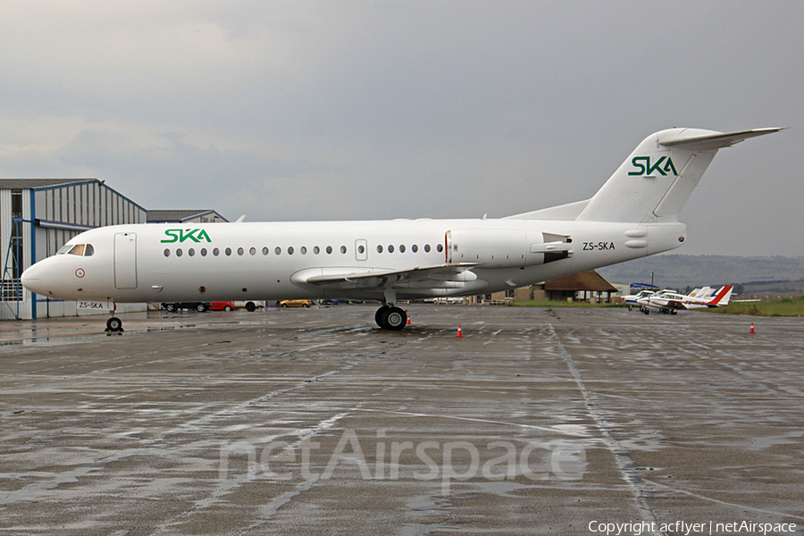 SKA SA Aircraft Leasing Fokker 70 (ZS-SKA) | Photo 159552