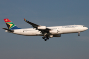 South African Airways Airbus A340-212 (ZS-SLB) at  Johannesburg - O.R.Tambo International, South Africa