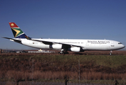 South African Airways Airbus A340-212 (ZS-SLE) at  Johannesburg - O.R.Tambo International, South Africa