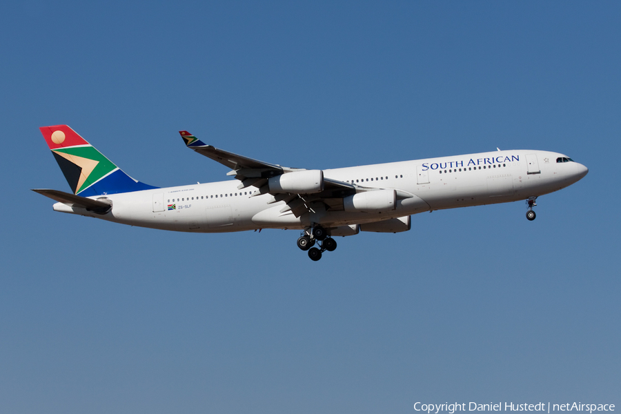 South African Airways Airbus A340-212 (ZS-SLF) | Photo 425931