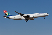 South African Airways Airbus A340-212 (ZS-SLF) at  Johannesburg - O.R.Tambo International, South Africa