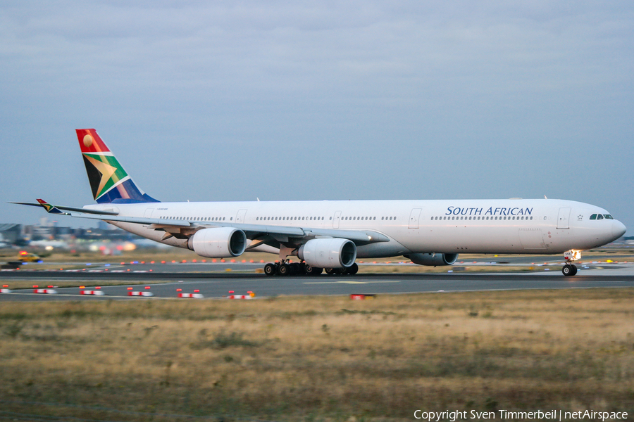 South African Airways Airbus A340-642 (ZS-SNA) | Photo 102945