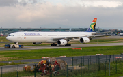 South African Airways Airbus A340-642 (ZS-SNA) at  Frankfurt am Main, Germany