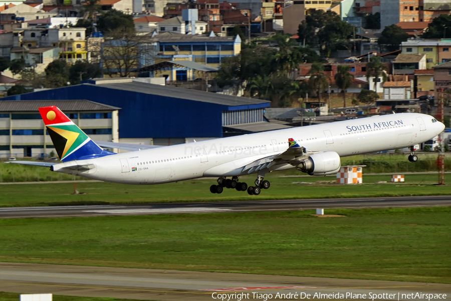 South African Airways Airbus A340-642 (ZS-SNA) | Photo 419903