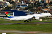 South African Airways Airbus A340-642 (ZS-SNA) at  Sao Paulo - Guarulhos - Andre Franco Montoro (Cumbica), Brazil