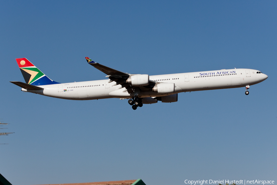 South African Airways Airbus A340-642 (ZS-SNB) | Photo 425933