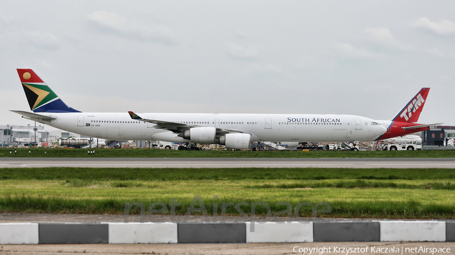 South African Airways Airbus A340-642 (ZS-SNB) | Photo 42402