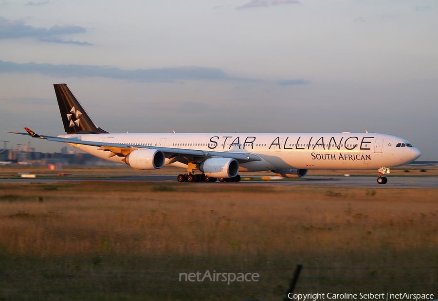 South African Airways Airbus A340-642 (ZS-SNC) | Photo 110483