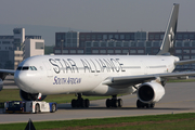 South African Airways Airbus A340-642 (ZS-SNC) at  Frankfurt am Main, Germany