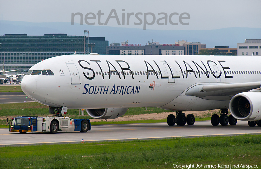 South African Airways Airbus A340-642 (ZS-SNC) | Photo 213700