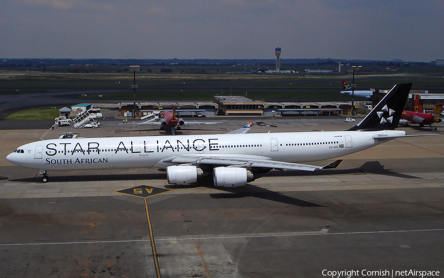 South African Airways Airbus A340-642 (ZS-SNC) | Photo 2659