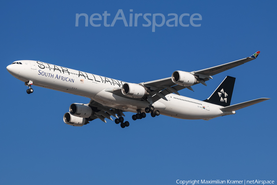 South African Airways Airbus A340-642 (ZS-SNC) | Photo 392415