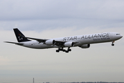 South African Airways Airbus A340-642 (ZS-SNC) at  London - Heathrow, United Kingdom