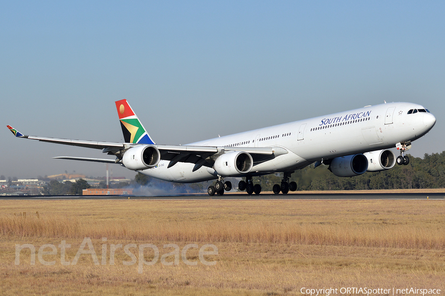 South African Airways Airbus A340-642 (ZS-SND) | Photo 399160