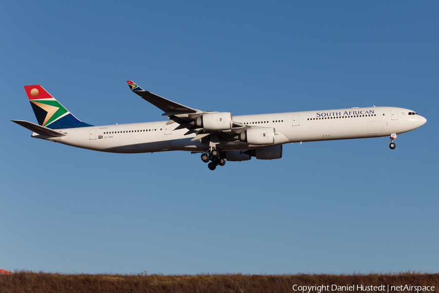 South African Airways Airbus A340-642 (ZS-SND) | Photo 444979