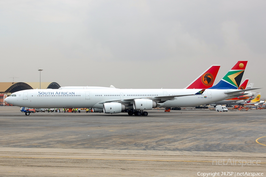 South African Airways Airbus A340-642 (ZS-SND) | Photo 92894