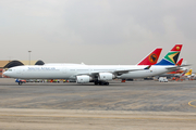 South African Airways Airbus A340-642 (ZS-SND) at  Luanda - Quatro de Fevereiro International, Angola