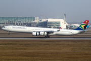 South African Airways Airbus A340-642 (ZS-SND) at  Munich, Germany