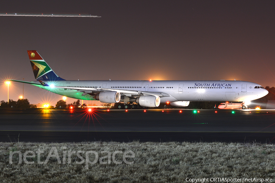 South African Airways Airbus A340-642 (ZS-SNE) | Photo 399292