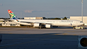 South African Airways Airbus A340-642 (ZS-SNE) at  Munich, Germany