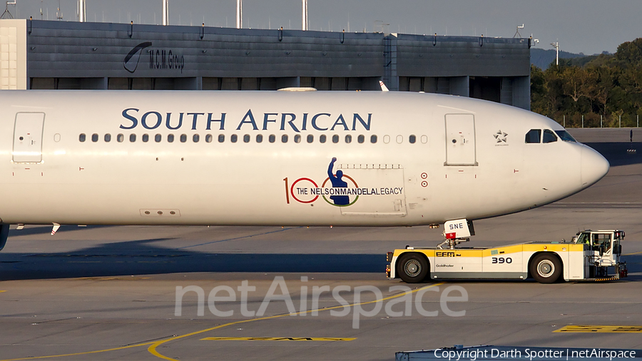 South African Airways Airbus A340-642 (ZS-SNE) | Photo 324733