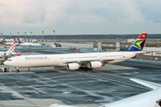 South African Airways Airbus A340-642 (ZS-SNF) at  Frankfurt am Main, Germany