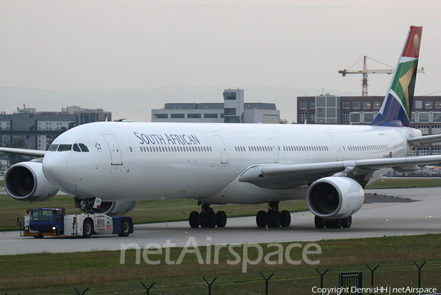 South African Airways Airbus A340-642 (ZS-SNF) | Photo 397593