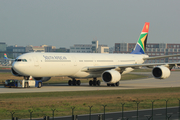 South African Airways Airbus A340-642 (ZS-SNF) at  Frankfurt am Main, Germany