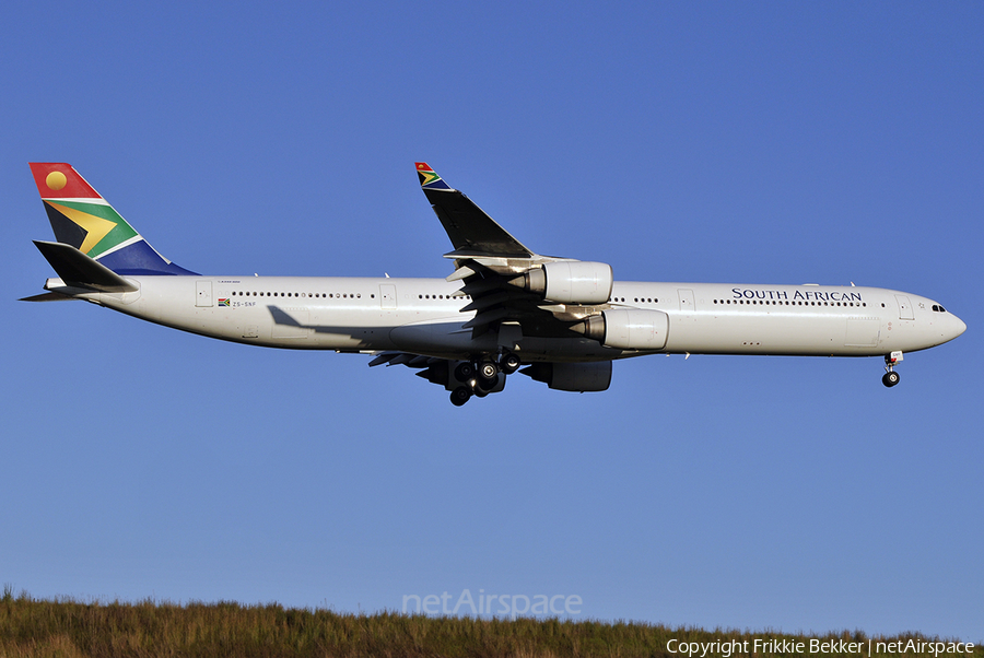 South African Airways Airbus A340-642 (ZS-SNF) | Photo 18776
