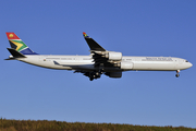 South African Airways Airbus A340-642 (ZS-SNF) at  Johannesburg - O.R.Tambo International, South Africa