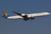 South African Airways Airbus A340-642 (ZS-SNF) at  Johannesburg - O.R.Tambo International, South Africa