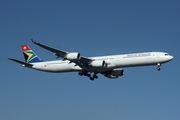 South African Airways Airbus A340-642 (ZS-SNF) at  Johannesburg - O.R.Tambo International, South Africa