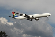 South African Airways Airbus A340-642 (ZS-SNF) at  Johannesburg - O.R.Tambo International, South Africa