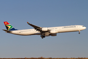 South African Airways Airbus A340-642 (ZS-SNF) at  Johannesburg - O.R.Tambo International, South Africa