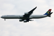 South African Airways Airbus A340-642 (ZS-SNF) at  Munich, Germany