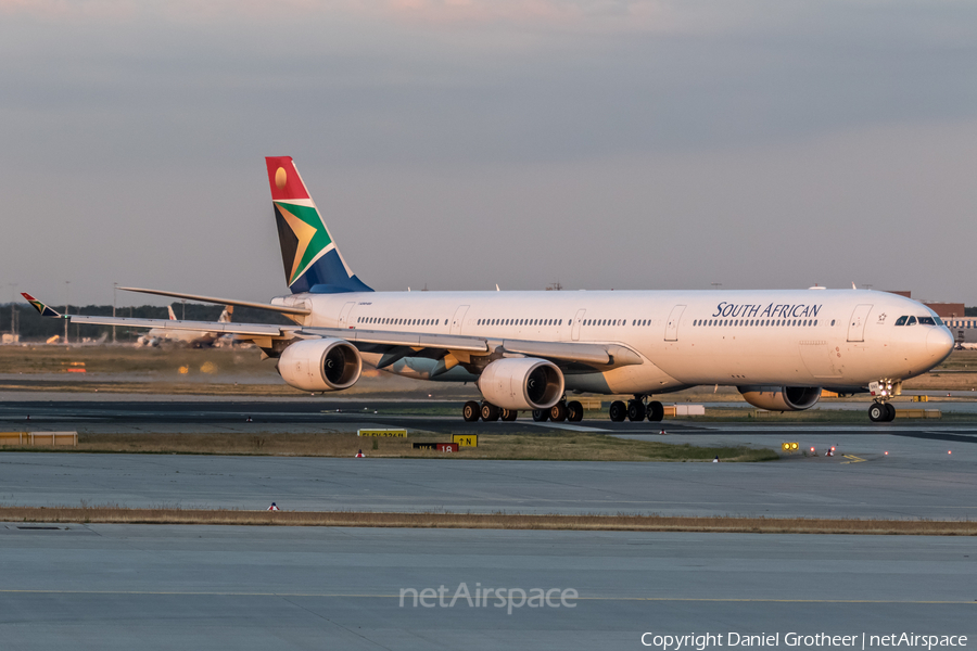 South African Airways Airbus A340-642 (ZS-SNG) | Photo 88710