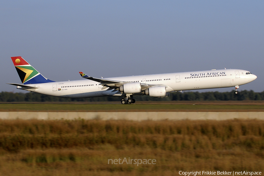 South African Airways Airbus A340-642 (ZS-SNG) | Photo 21279