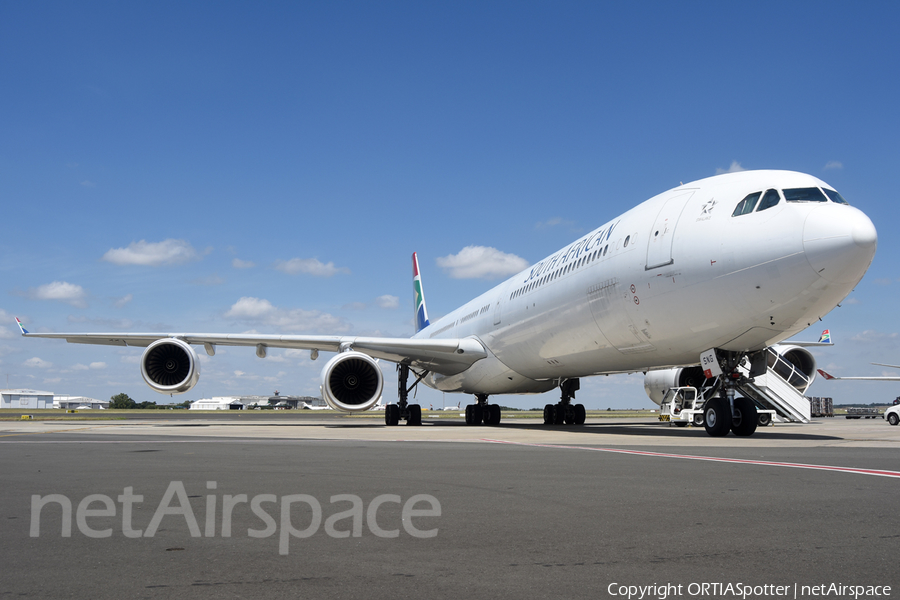 South African Airways Airbus A340-642 (ZS-SNG) | Photo 314740