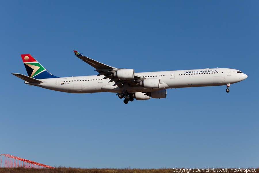 South African Airways Airbus A340-642 (ZS-SNG) | Photo 444184