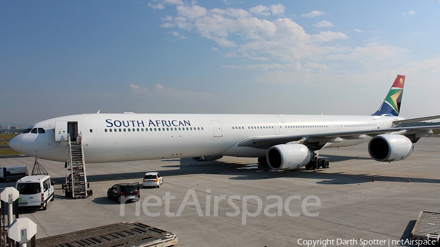 South African Airways Airbus A340-642 (ZS-SNH) | Photo 211484
