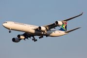 South African Airways Airbus A340-642 (ZS-SNH) at  New York - John F. Kennedy International, United States