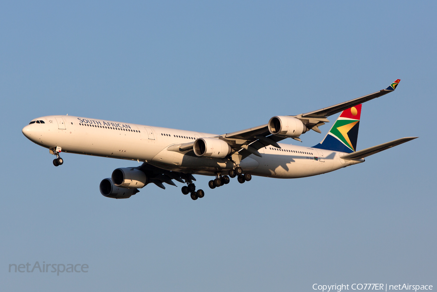 South African Airways Airbus A340-642 (ZS-SNH) | Photo 28299