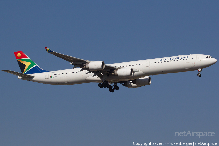 South African Airways Airbus A340-642 (ZS-SNH) | Photo 198513