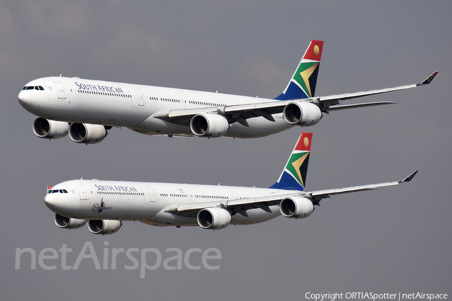South African Airways Airbus A340-642 (ZS-SNH) | Photo 323536