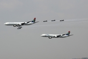 South African Airways Airbus A340-642 (ZS-SNH) at  Waterkloof AFB, South Africa