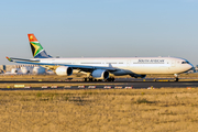 South African Airways Airbus A340-642X (ZS-SNI) at  Frankfurt am Main, Germany