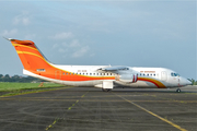 Air Annobon BAe Systems BAe-146-300 (ZS-SOR) at  Malabo - International, Equatorial Guinea