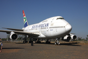 South African Airways Boeing 747SP-44 (ZS-SPC) at  Rand, South Africa