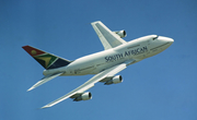 South African Airways Boeing 747SP-44 (ZS-SPE) at  Rand, South Africa