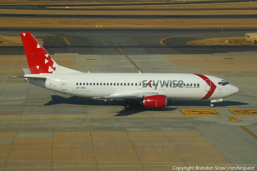 Skywise Airlines Boeing 737-3S3 (ZS-SPU) | Photo 325266